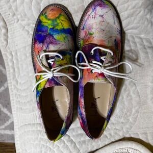 Tie Dye Oxfords